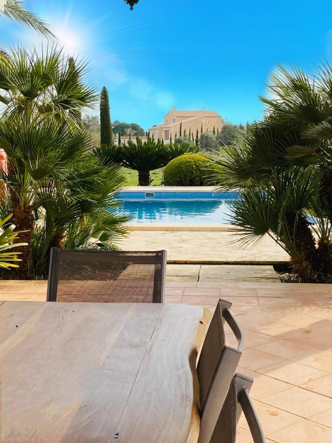 Moderne Finca Can Vicento - Heizung - Pizzaofen Porto Cristo Eksteriør billede