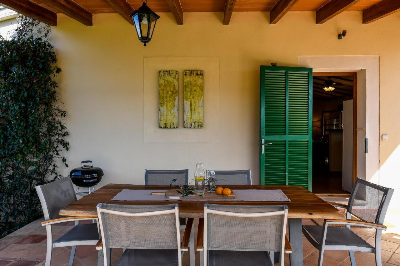 Moderne Finca Can Vicento - Heizung - Pizzaofen Porto Cristo Eksteriør billede